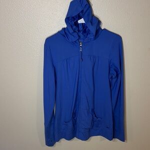 REI Cobalt Blue Sunblock Outdoor Hoodie -36sku